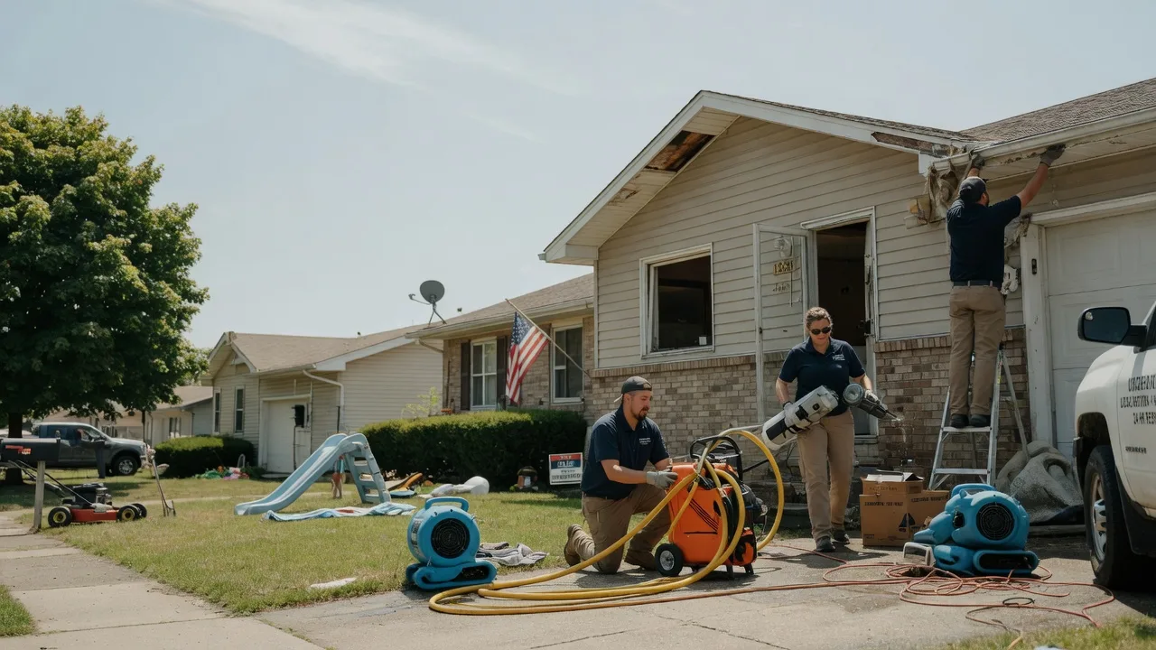 Water Damage Restoration in Burdett, KS near me